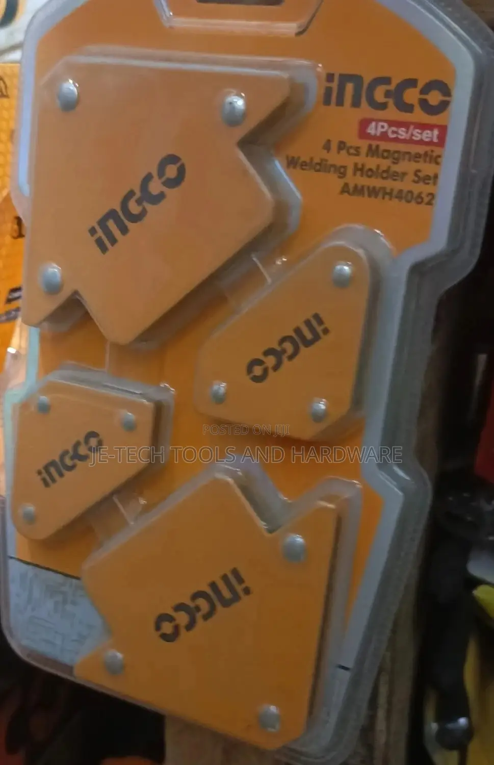 Ingco 4pcs Mini Magnetic Welding Holder Set