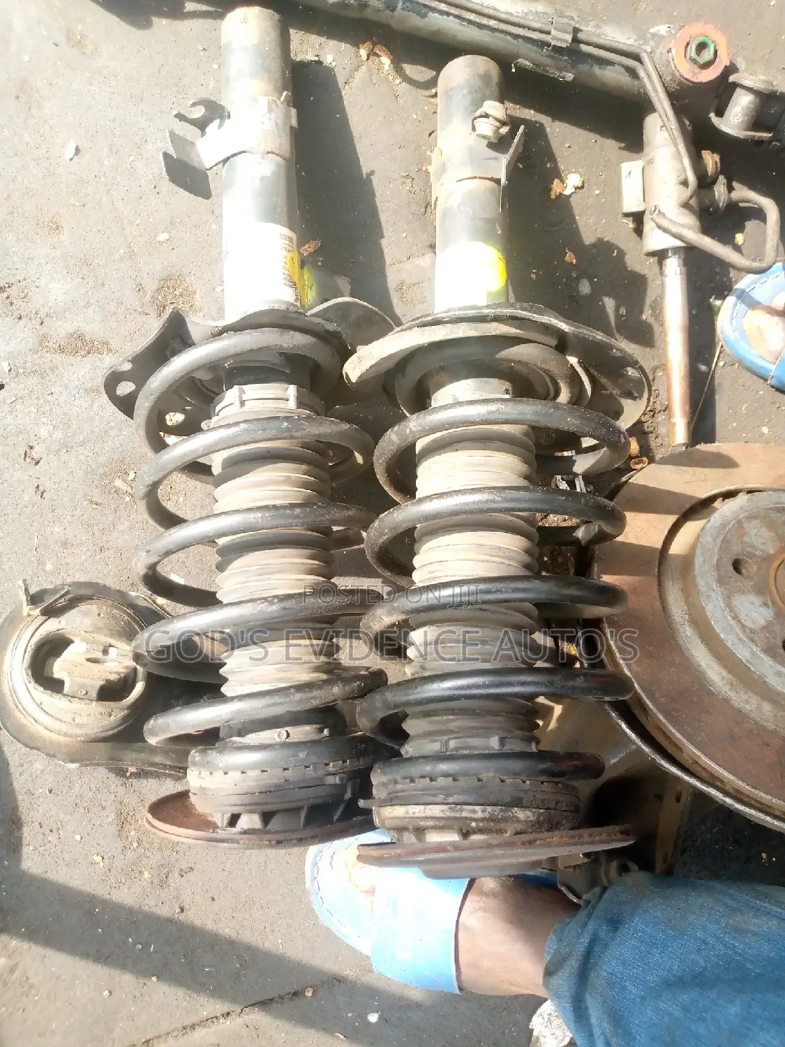 Shocks, Low Arms, Steering and Back Arms