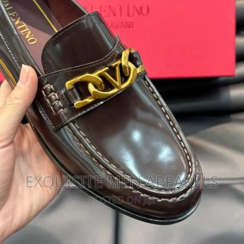 Quality Italian Valentino Loafers Men's Shoes