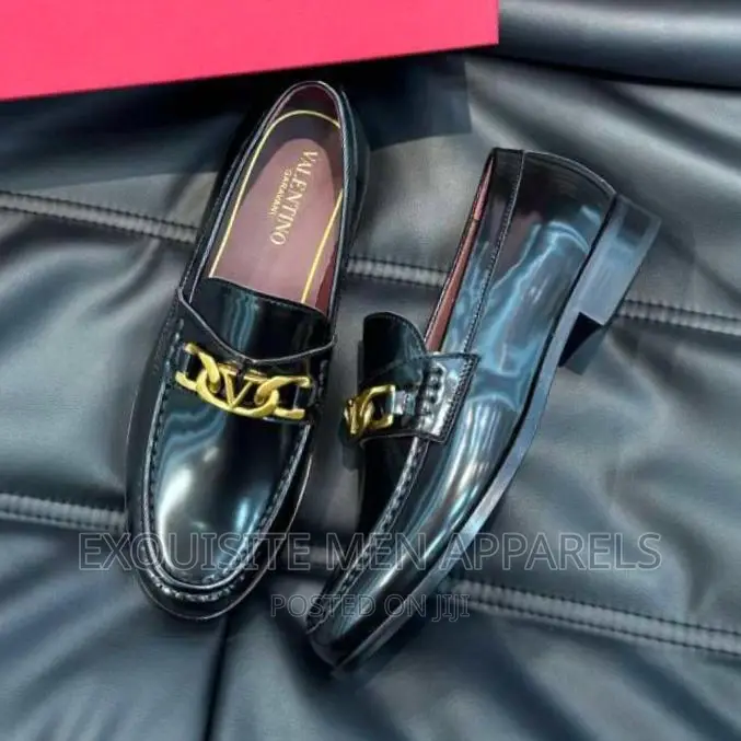 Quality Italian Valentino Loafers Men's Shoes