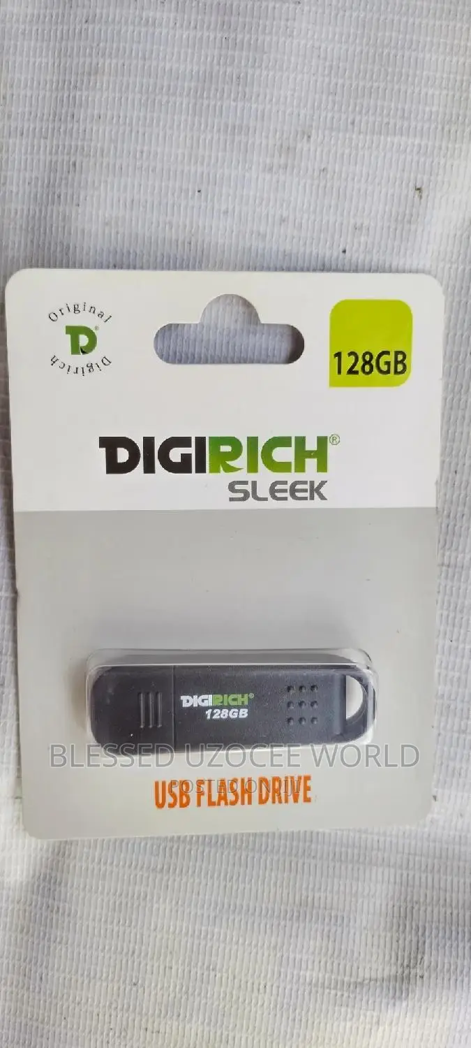 128gb Digirich Sleek USB Flash Drive Works With 3.0 2.0 USB