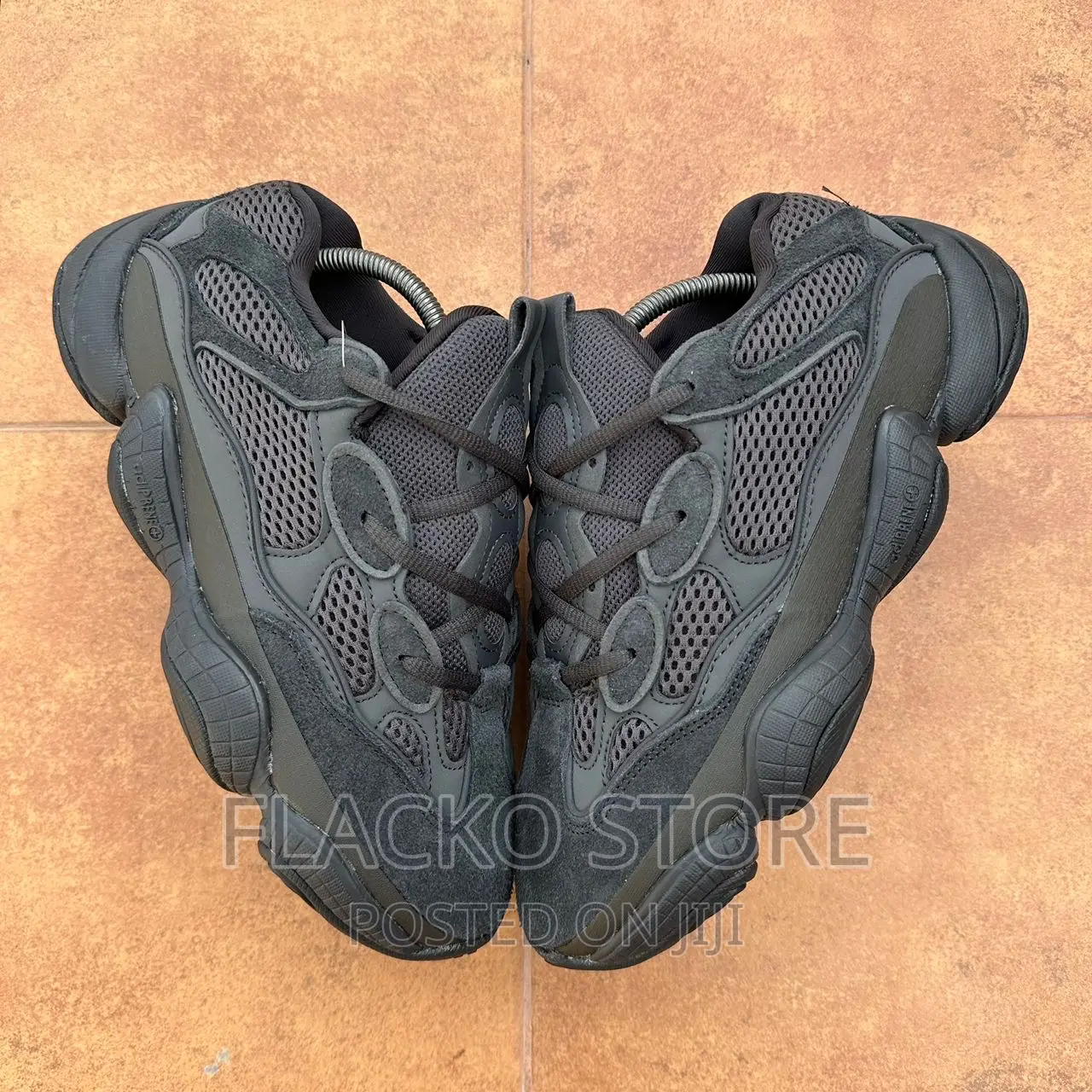 Original Yeezy 500 Utility Triple Black Sneakers