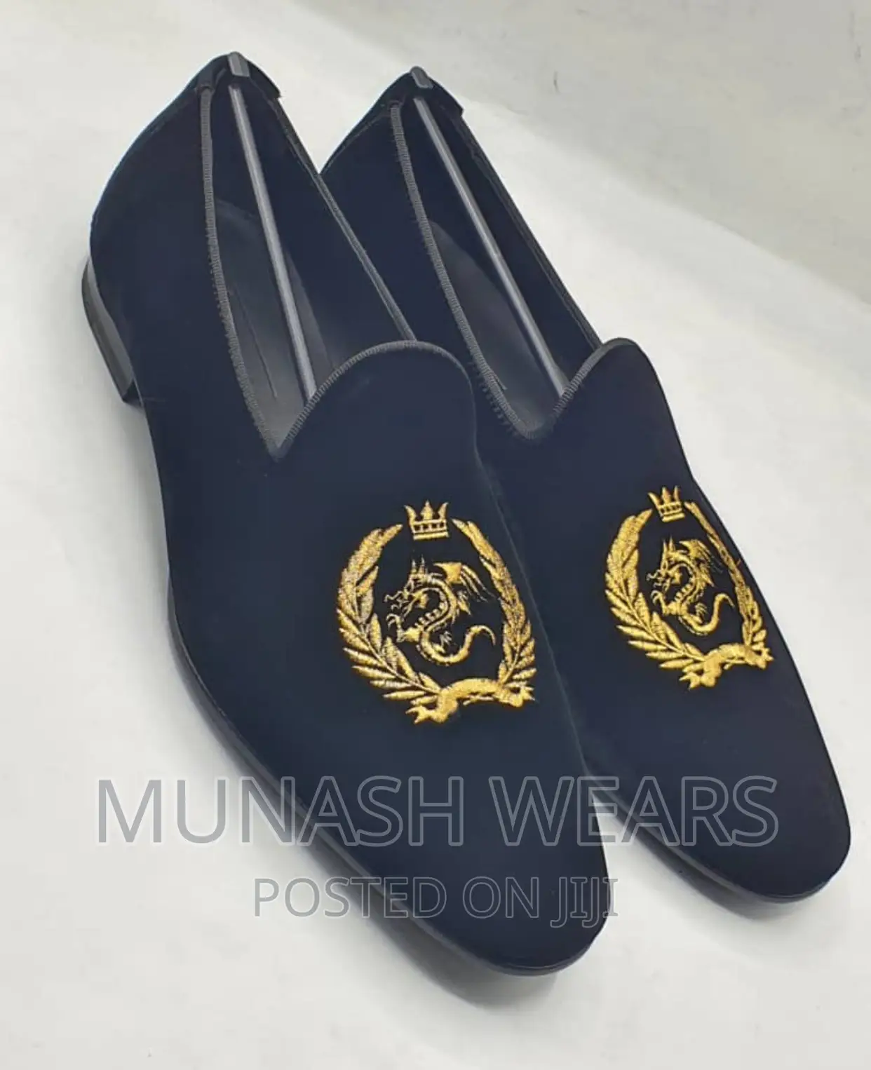 Original Italian Velvet Shoe for Classic Men