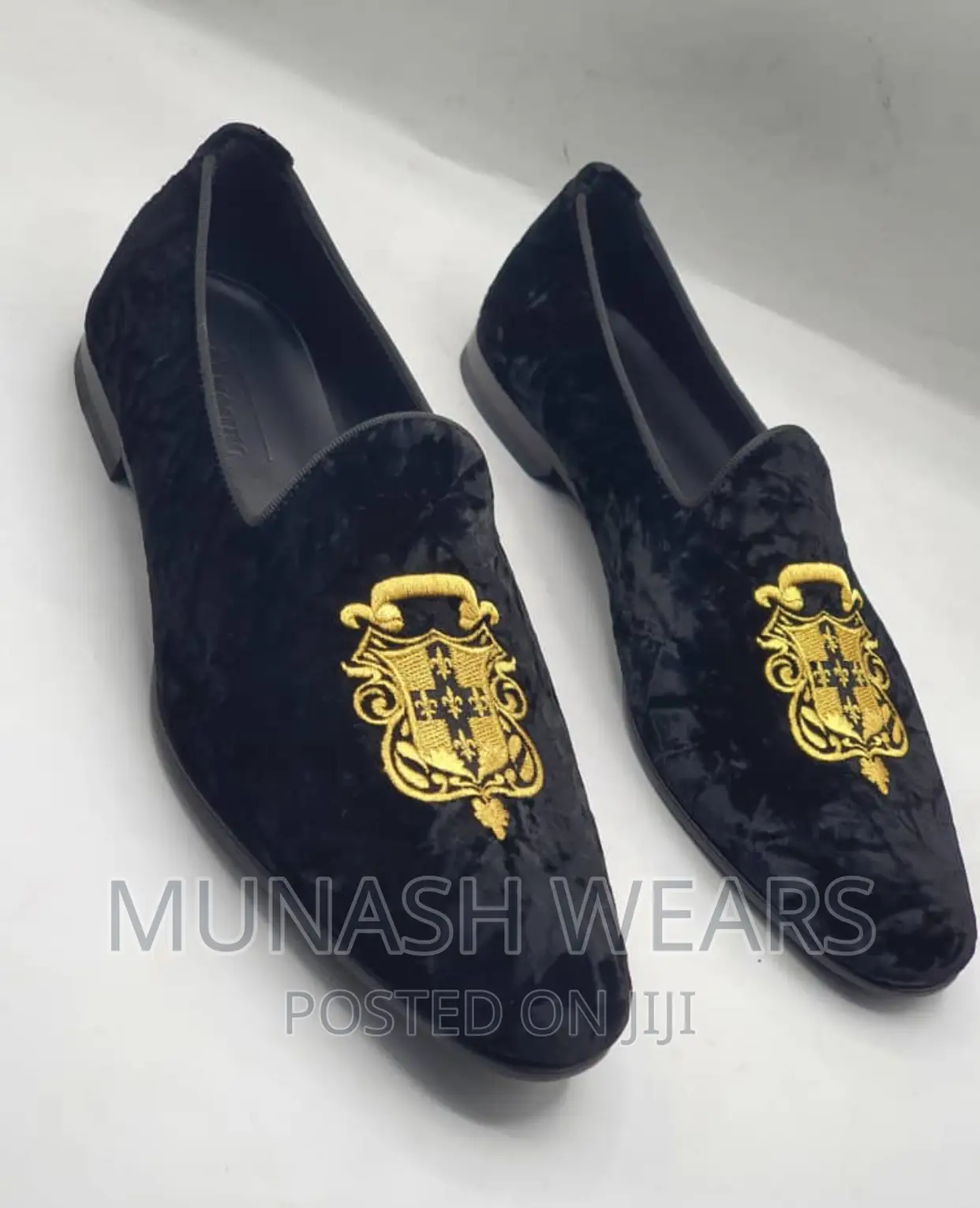 Original Italian Velvet Shoe for Classic Men