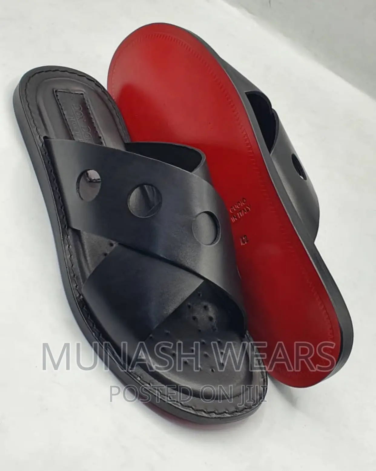 Original Italian Leather Slipers