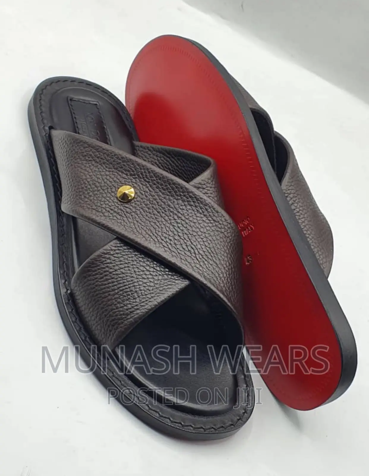 Original Italian Leather Slipers