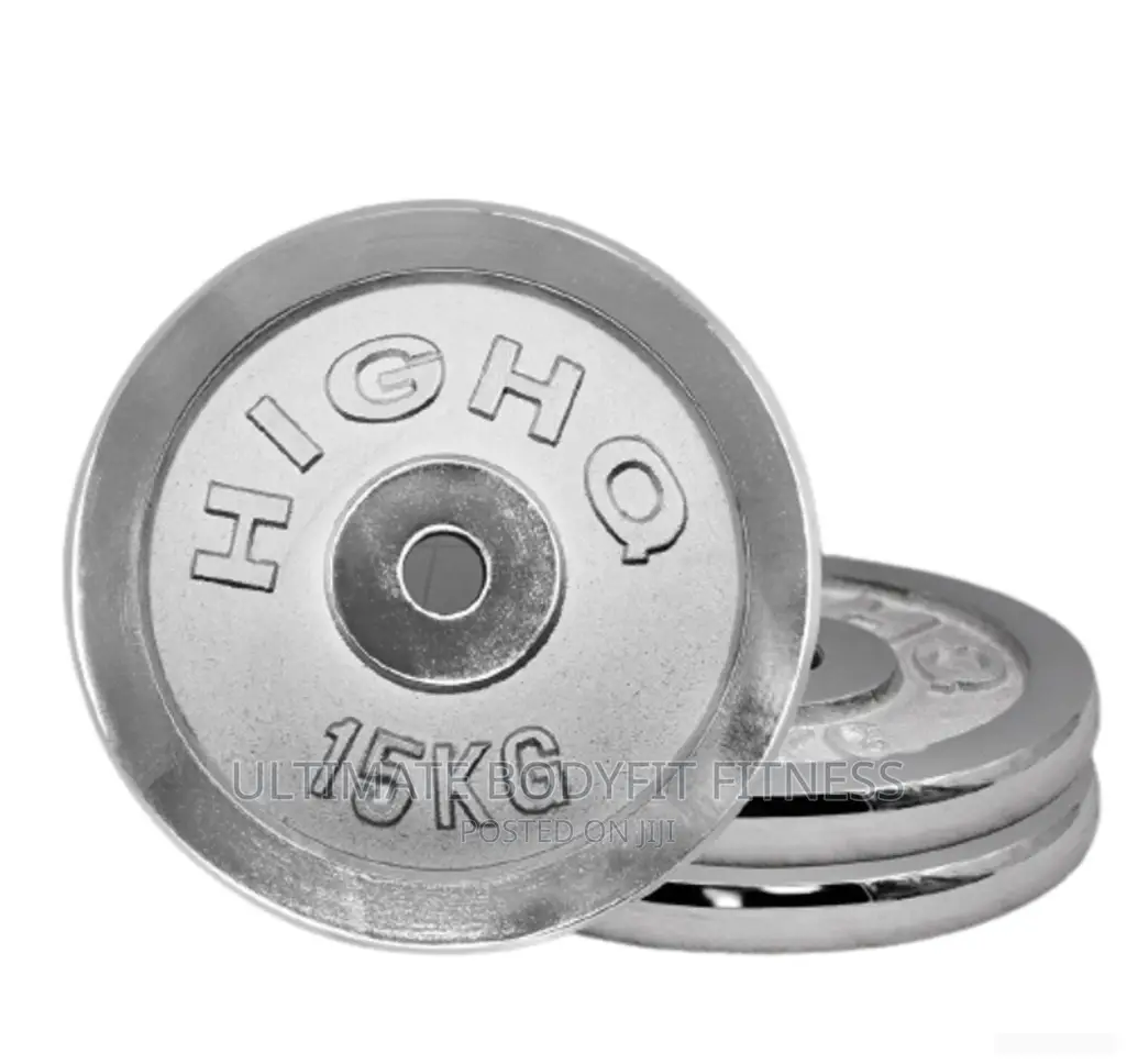 Brand New 15kg Chrome Plates