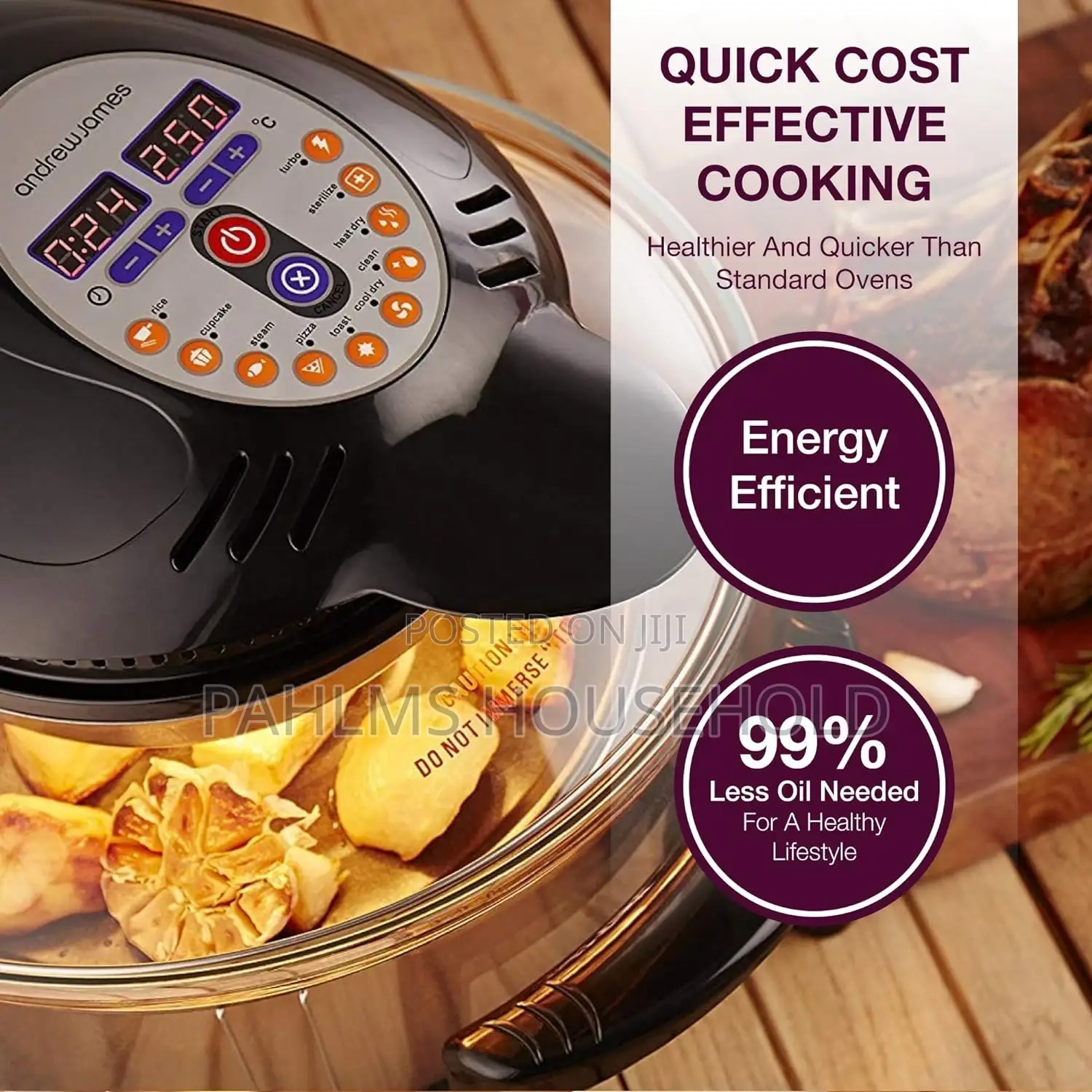 Andrew James 17L Halogen Oven