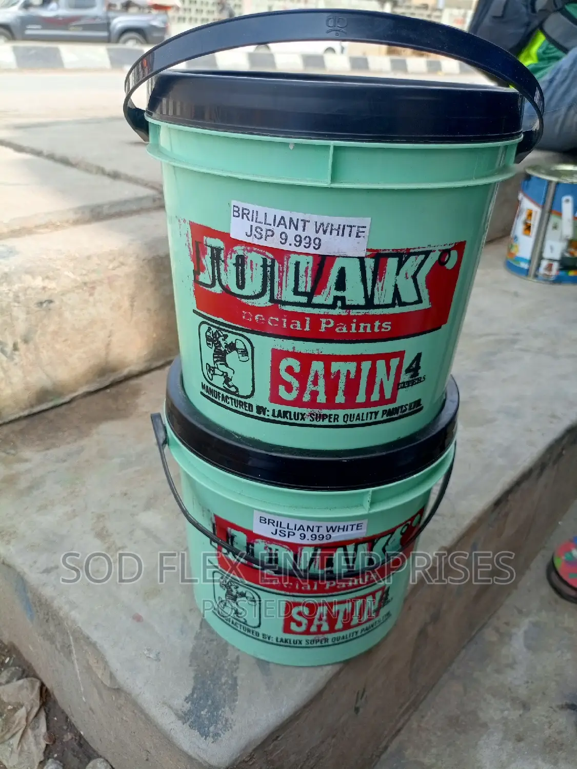 4 Liters Jolak Satin Paint