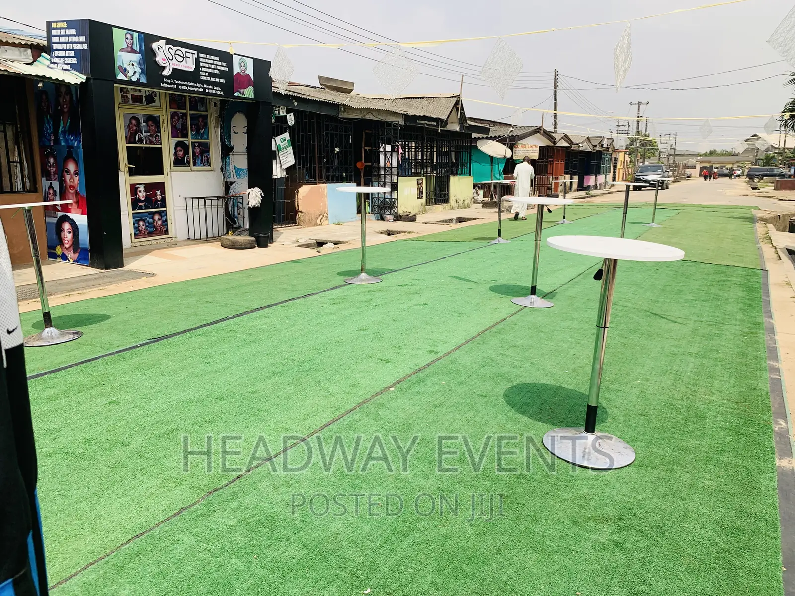 Astroturf Grass Available for Event Flooring
