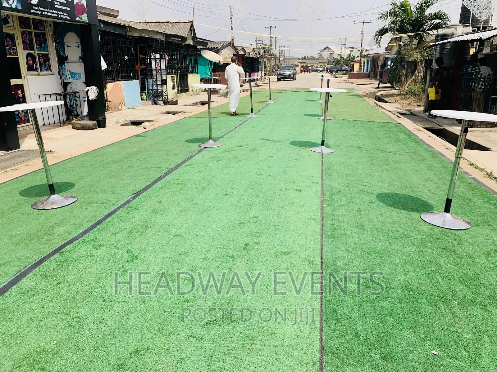 Astroturf Grass Available for Event Flooring
