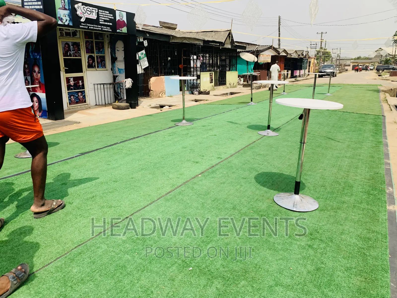 Astroturf Grass Available for Event Flooring