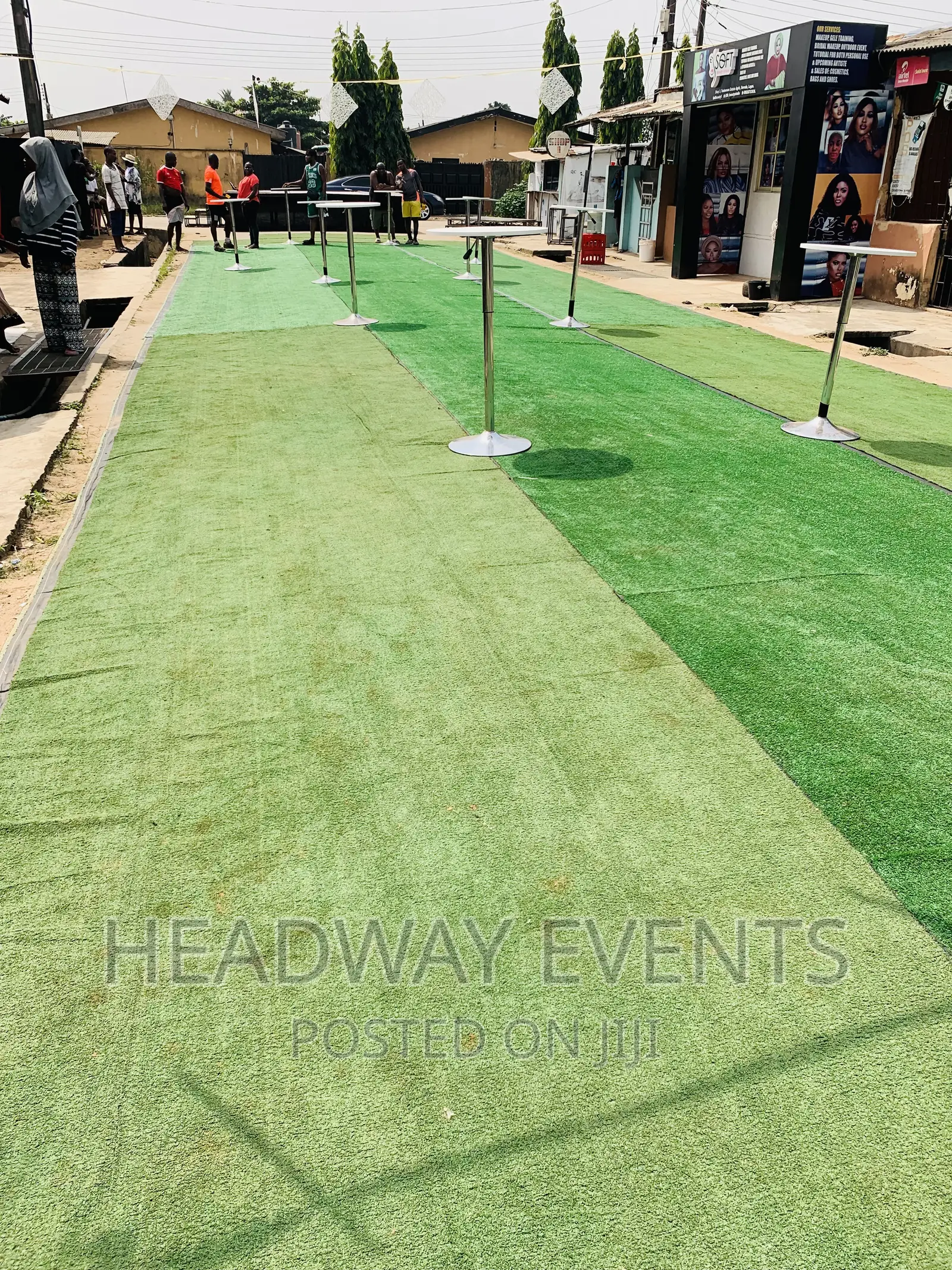 Astroturf Grass Available for Event Flooring