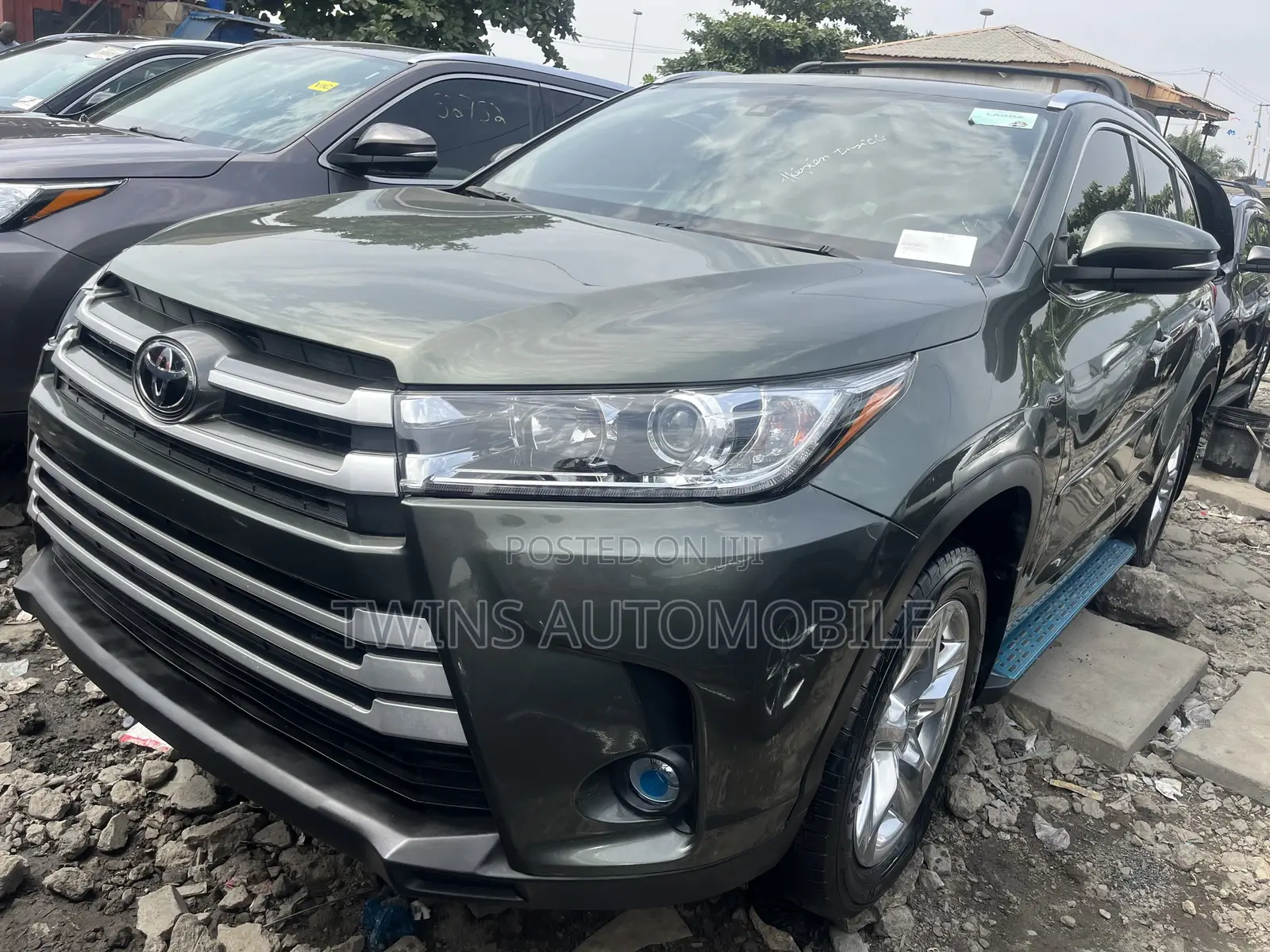 Toyota Highlander Limited V6 4x4 (3.5L 6cyl 6A) 2016 Green