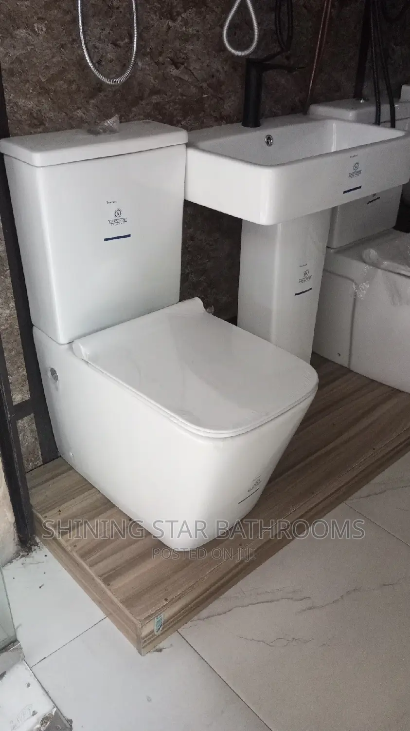 Kt England Toilet Set With Basin