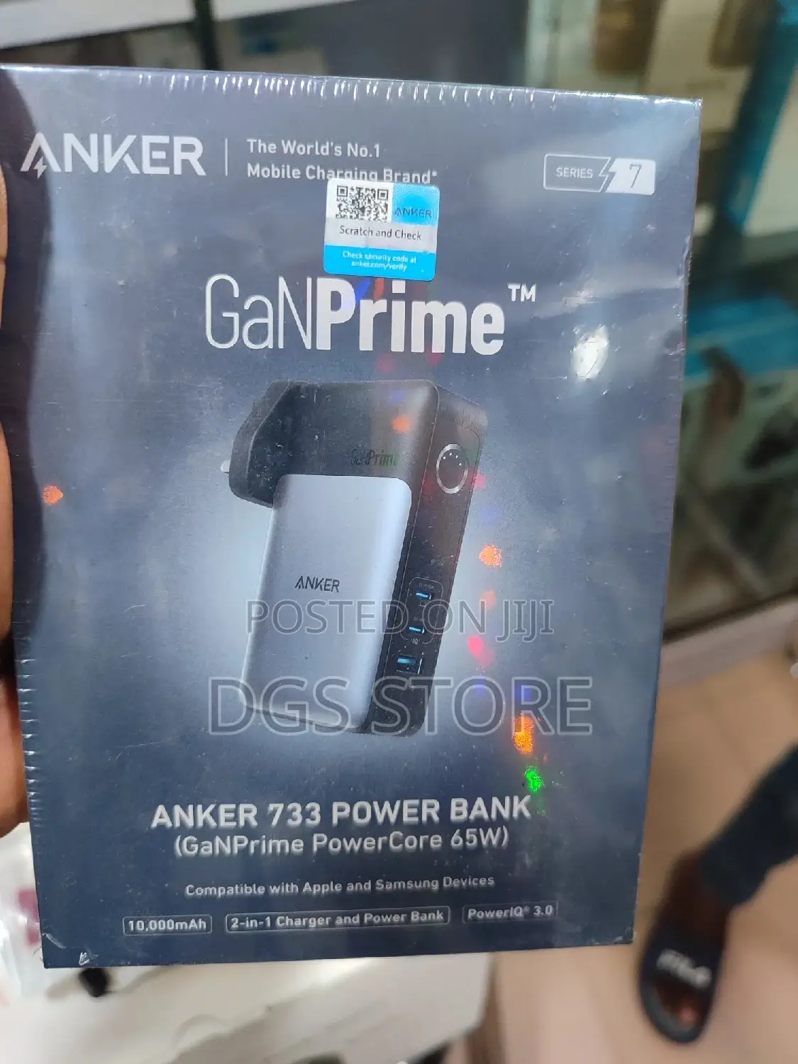 Anker 733 Power Bank Gan Prime Powercore 65w 10,000mah