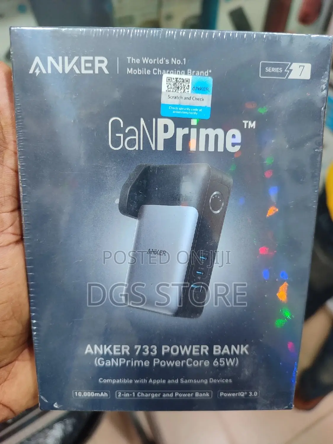 Anker 733 Power Bank Gan Prime Powercore 65w 10,000mah