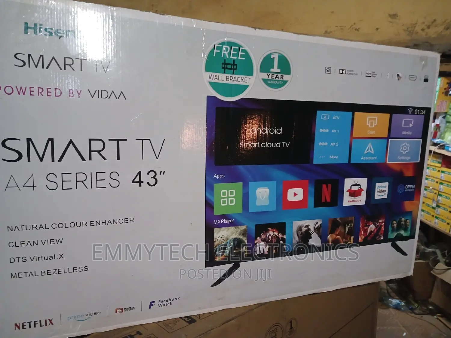 Hisense 43 Inches Smart Tv