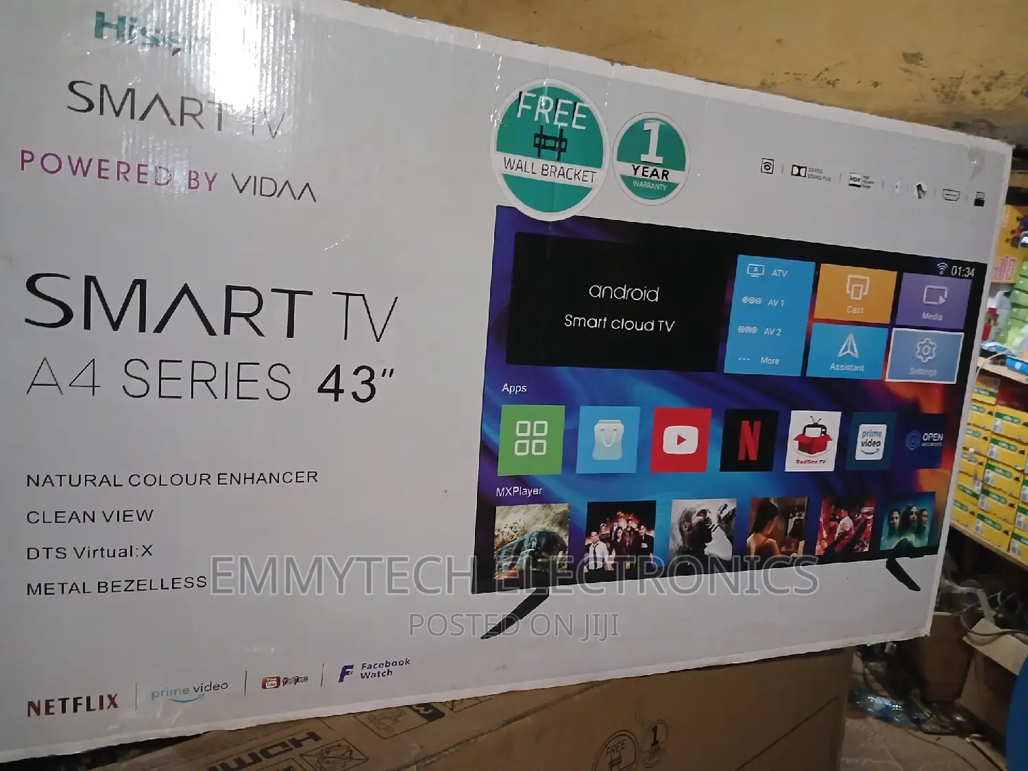 Hisense 43 Inches Smart Tv