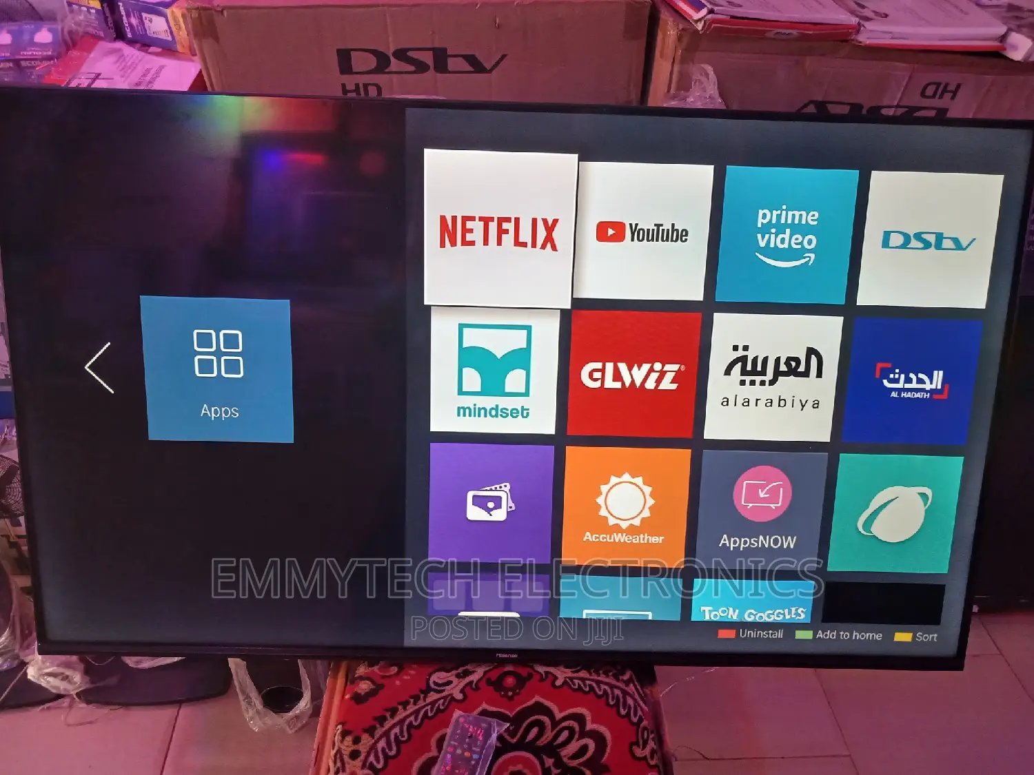 Hisense 43 Inches Smart Tv
