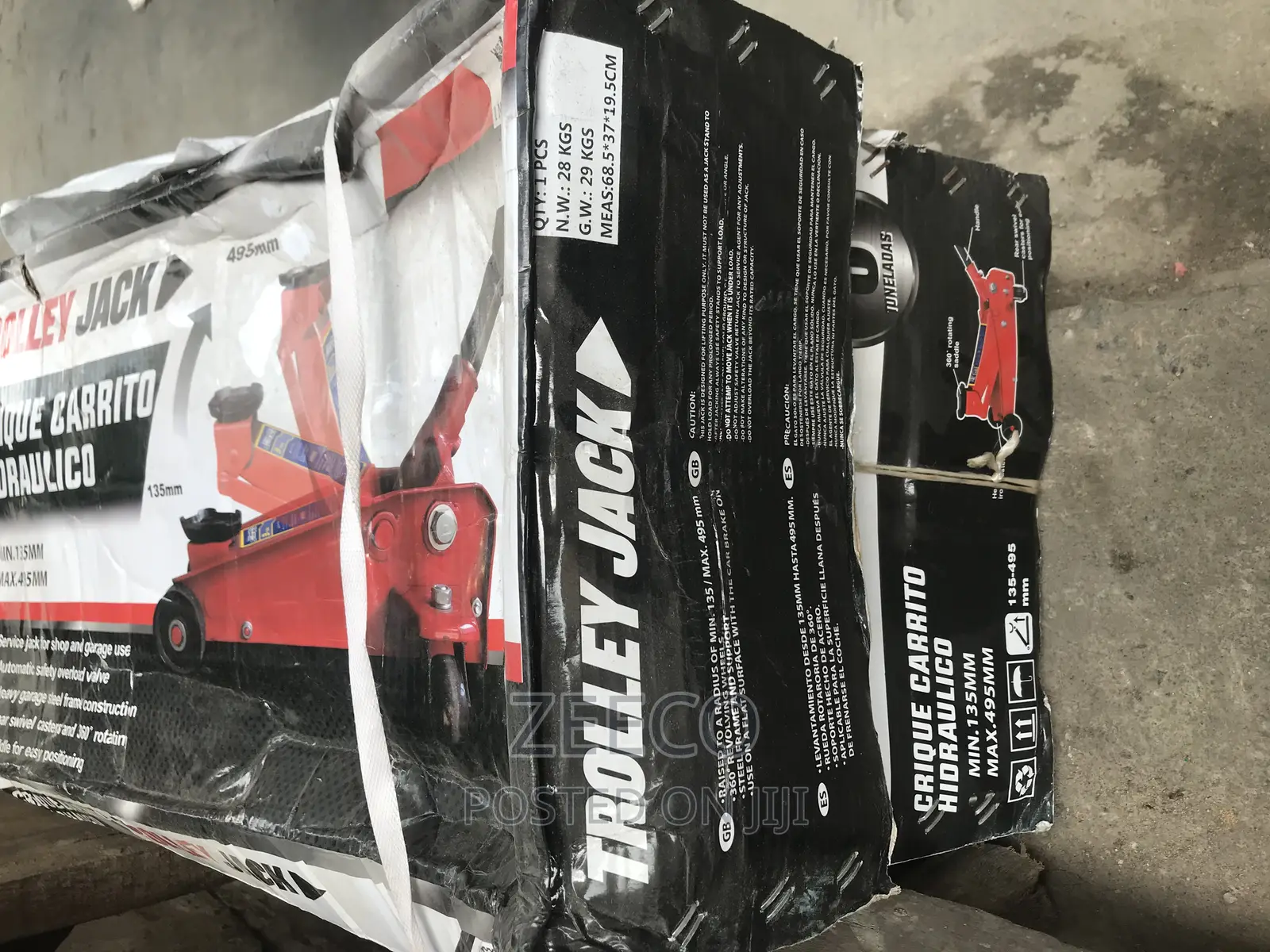 3 Ton Heavy Duty Hydraulic Trolley Jack