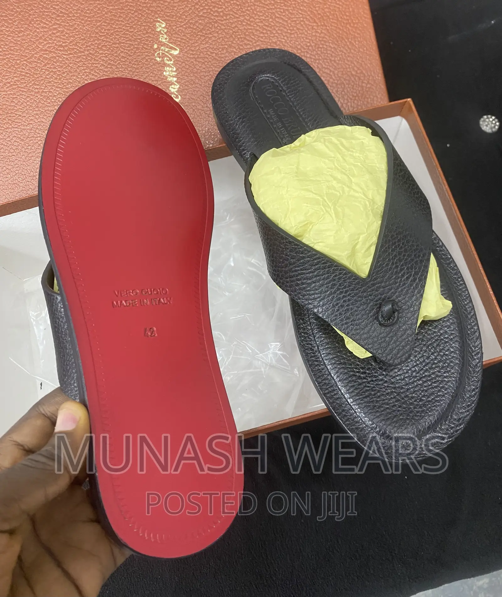 Original Italian Rocco Brunelo Slipers