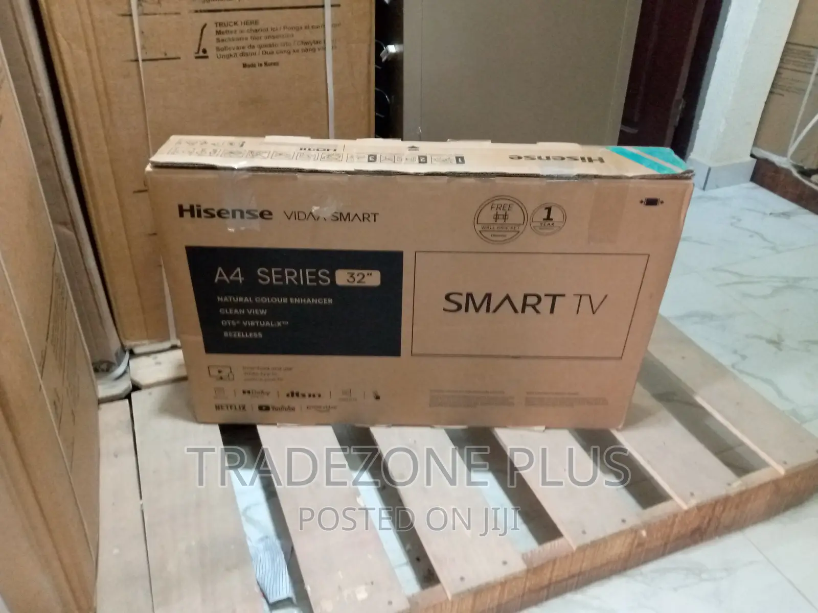 Original Hisense 32A4H Smart TV With Wifi+Netflix
