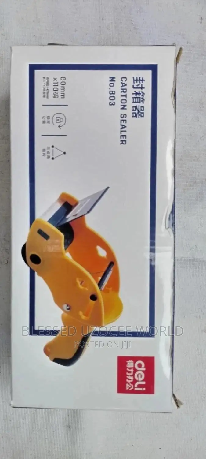 Carton Sealer Sellotapeape/ Tape Dispenser Tool for Work Use