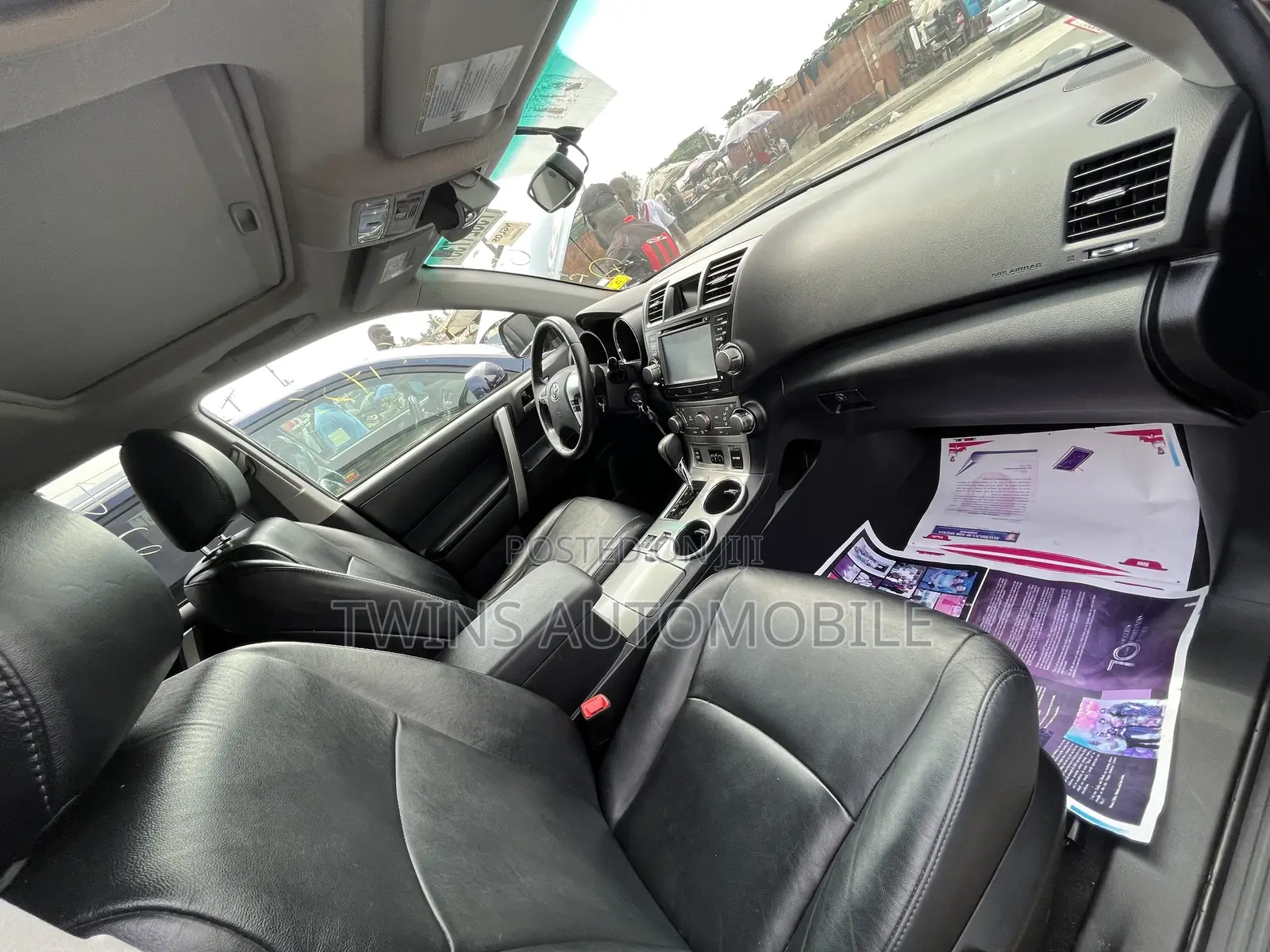 Toyota Highlander Limited 2012 Burgundy