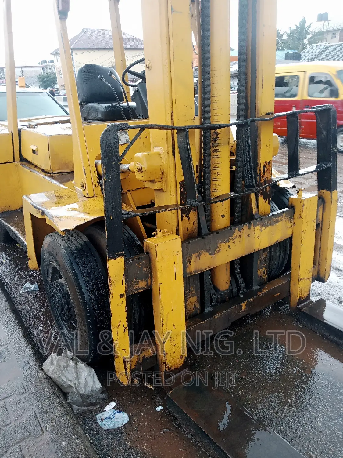 5 Tons Mitsubishi Forklift With 6 Cylinders Diesel Engine