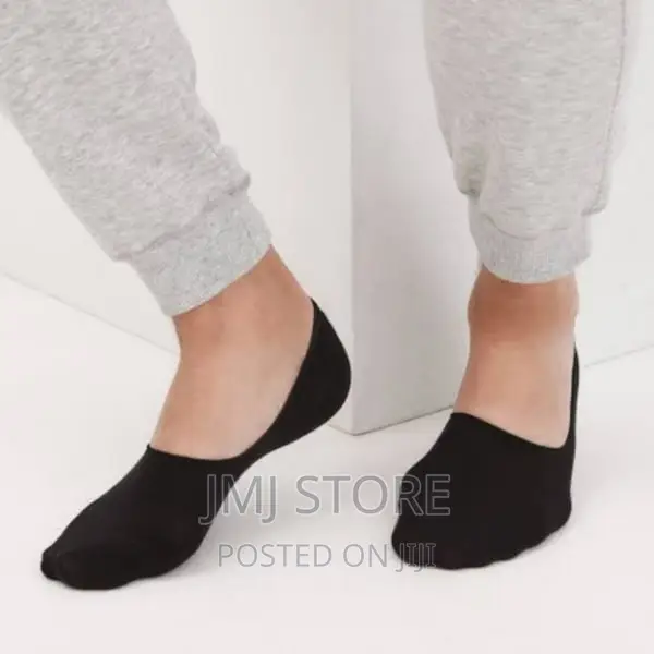 Men's Invisible Socks - 6 Pairs