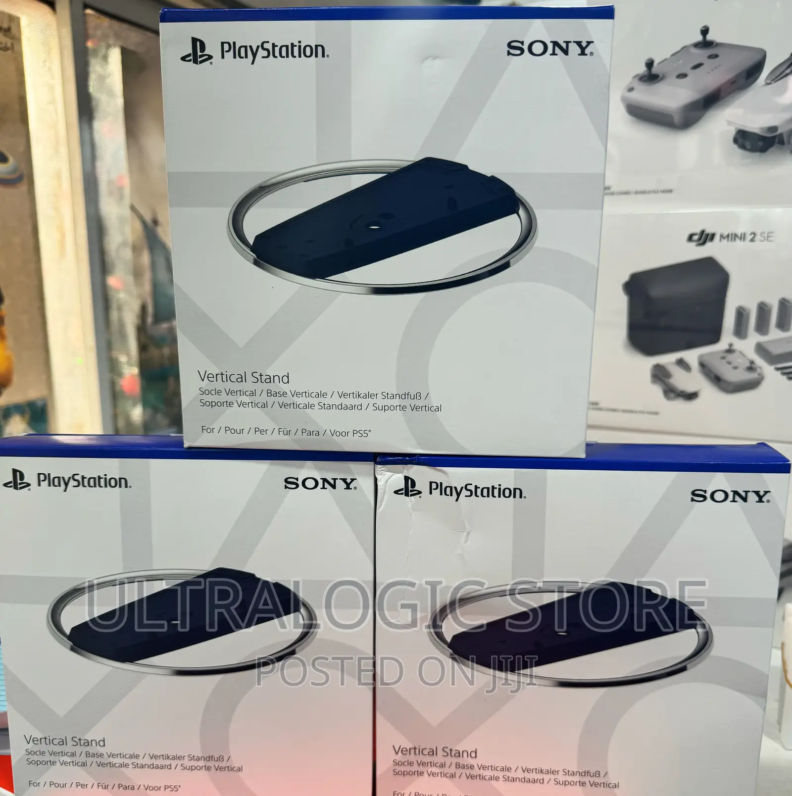 New Sony Playstation 5 Slim Vertical Stand For Ps5 Consoles