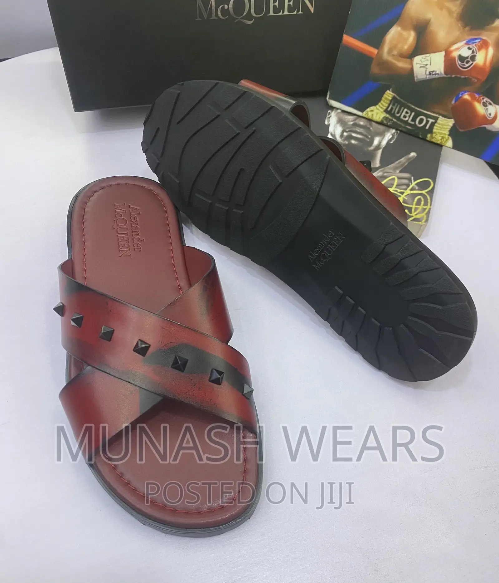 Original Italian Leather Alexander McQueen