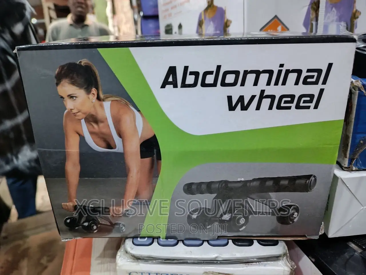 4 Wheel Ab Roller for Core Workout for Men and Women