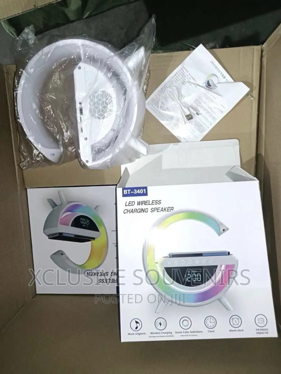 Led Wireless Charging Speaker