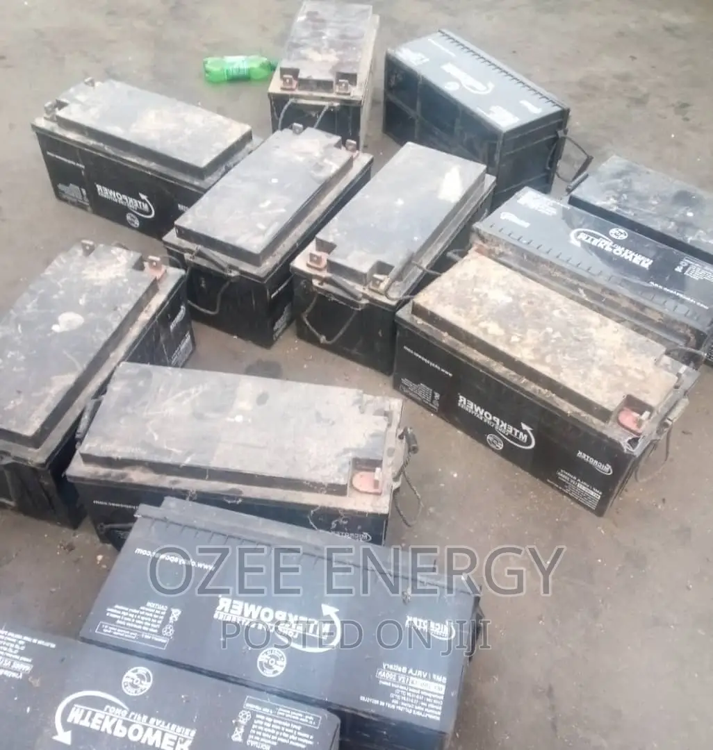 We're Buyers of Weak Solar Battery in Lagos