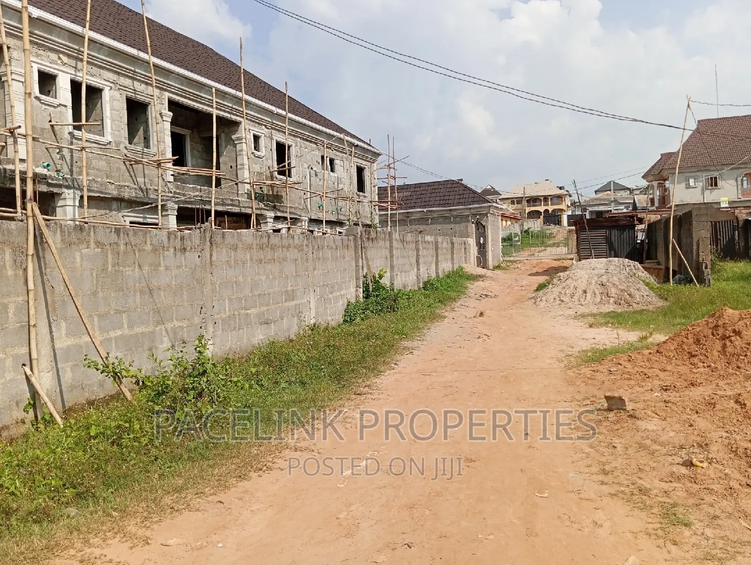 Full Plot of Land in a Very Decent Area Close to the Road