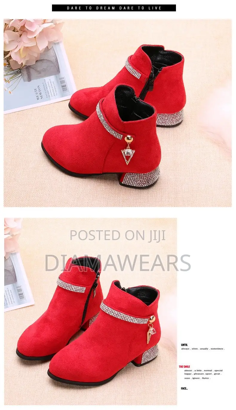 Children Suede Ankle Shoe