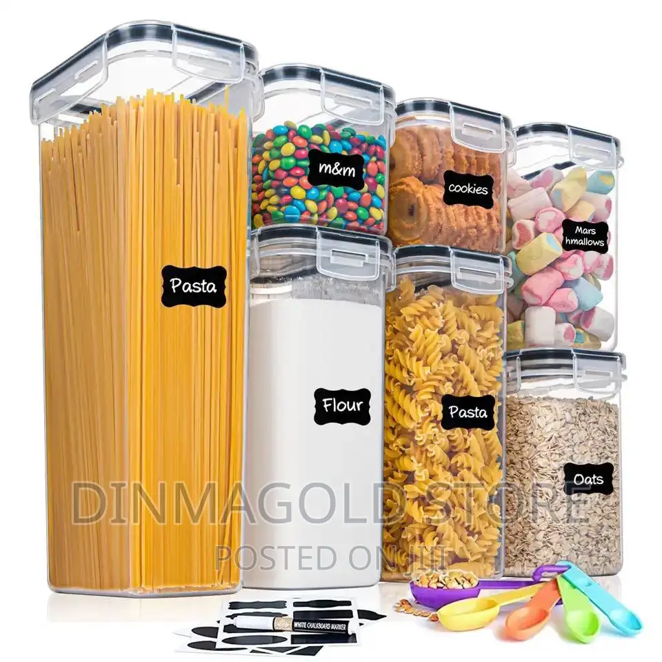 7pcs Set Kitchen Food Storage