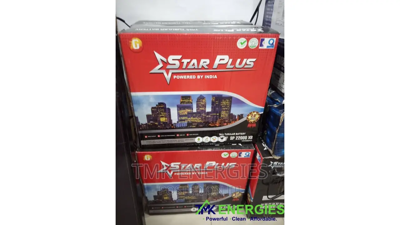 220ah Starplus Tubular Battery