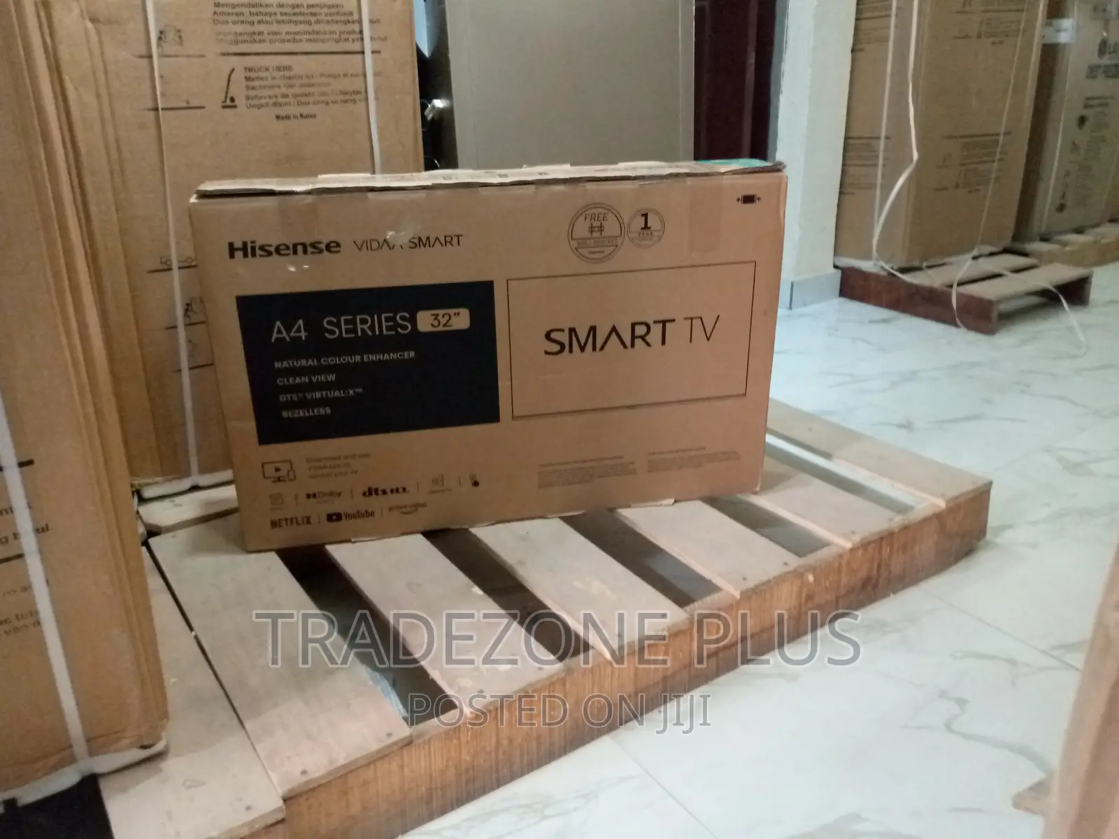 Affordable Hisense 32'' With Youtube+Netflix