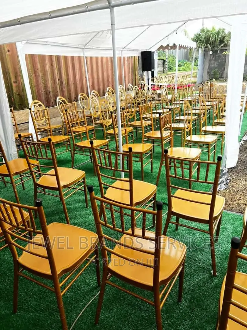 Gold Chiavari Event Chair