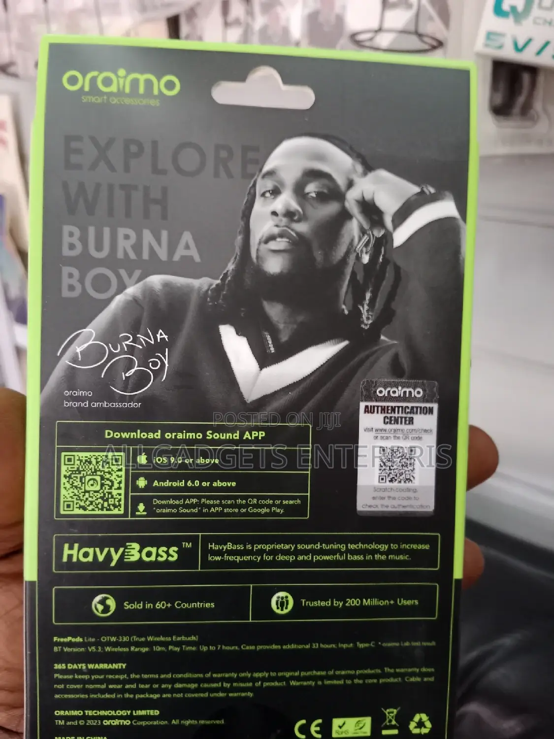 Oraimo Freepods Lite Airpod