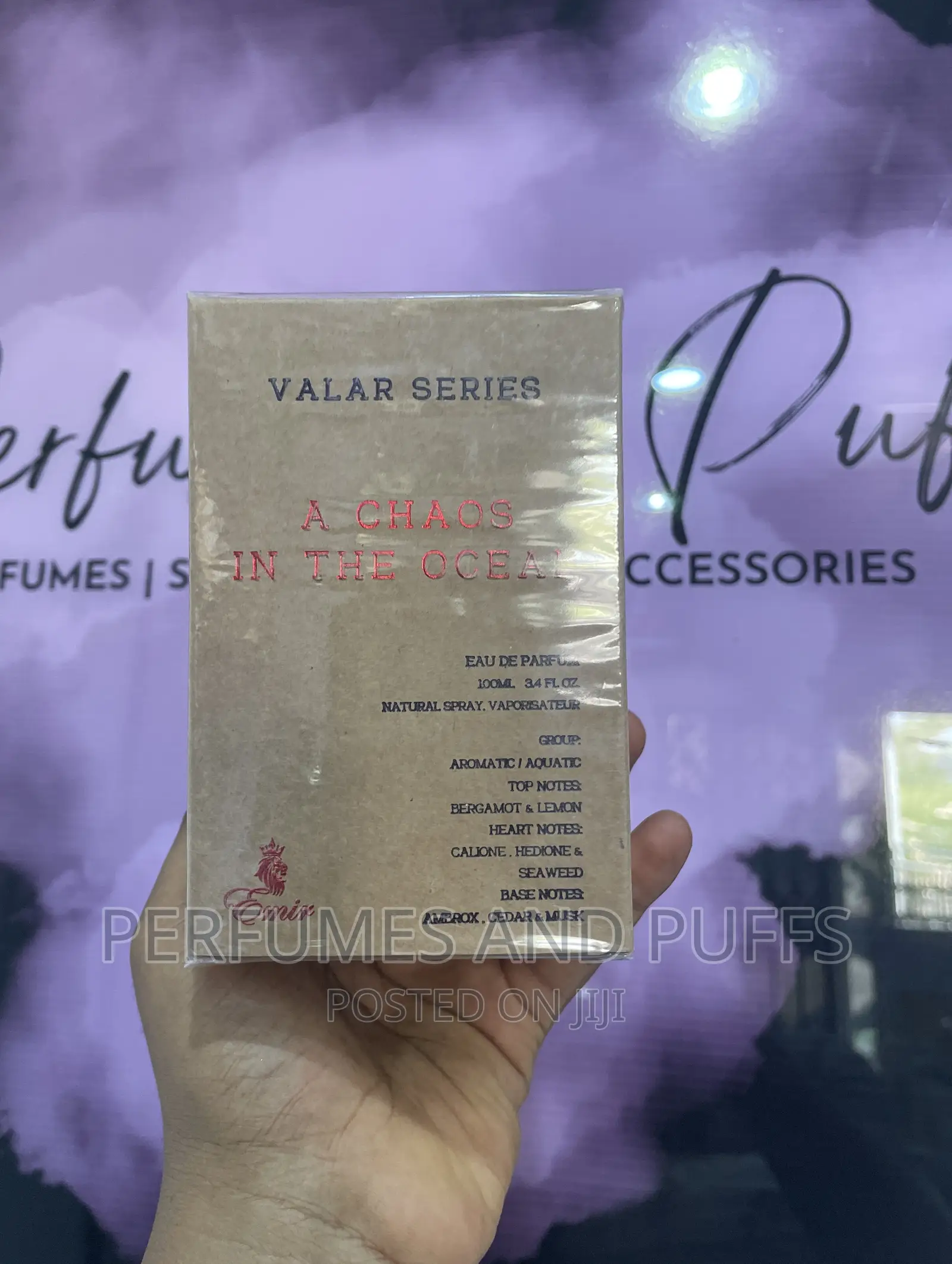 Valar Series | a Walk on Dirt Perfume | a Chaos in the Ocean