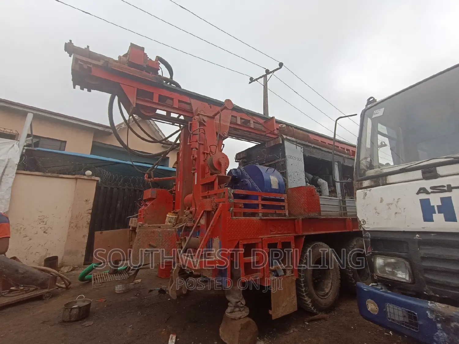 Industrial Borehole Drilling at Owode, Kobape, Ajebo, Isiun