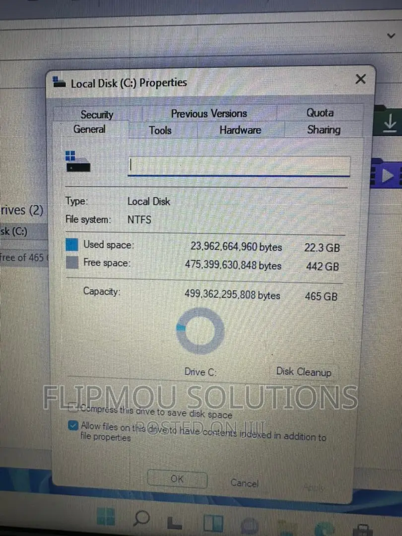 Laptop HP 15-Dw1197nia 4GB Intel Core I3 HDD 500GB