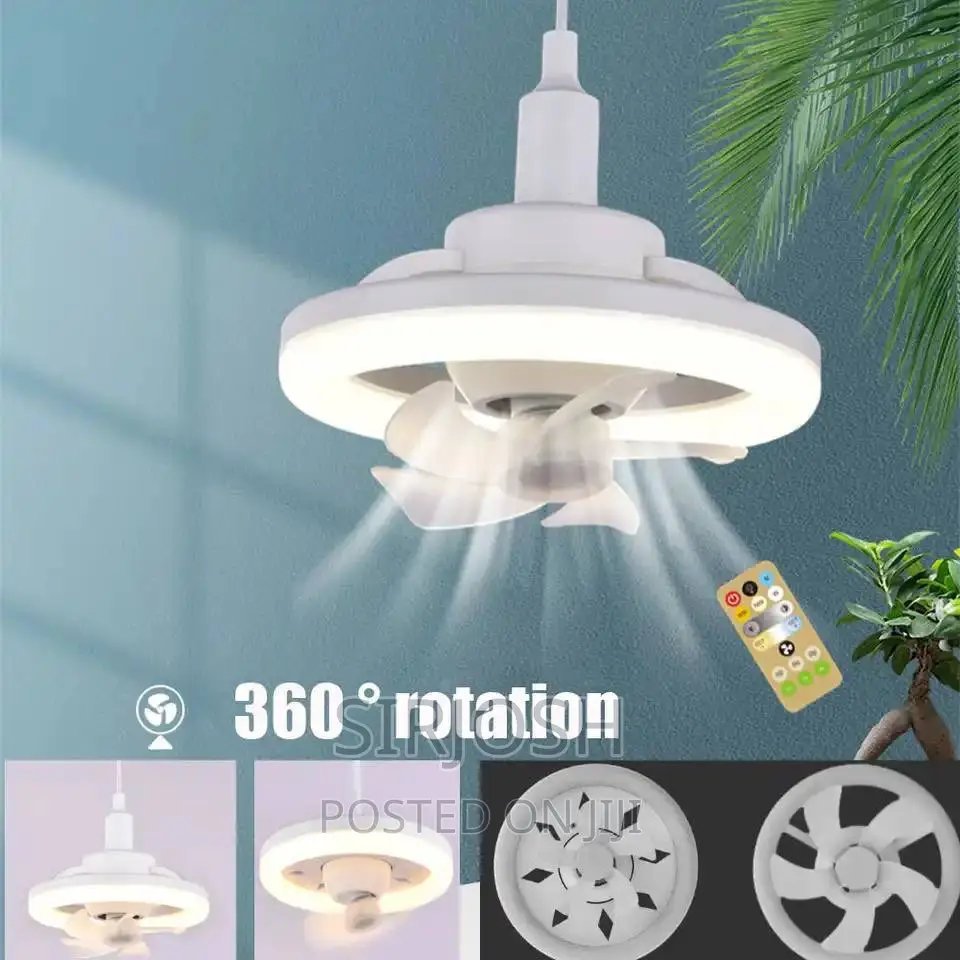 360 Shaking Fan With Lighting