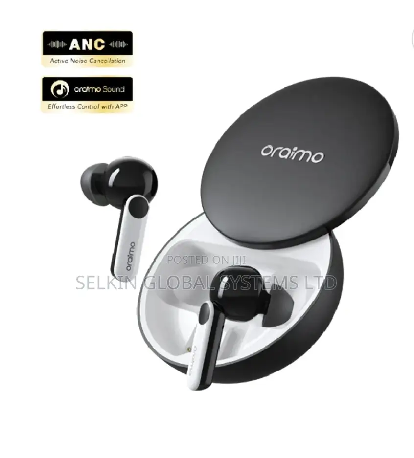 Oraimo Bluetooth Earbuds Free Pod 4 With Noise Cancellation