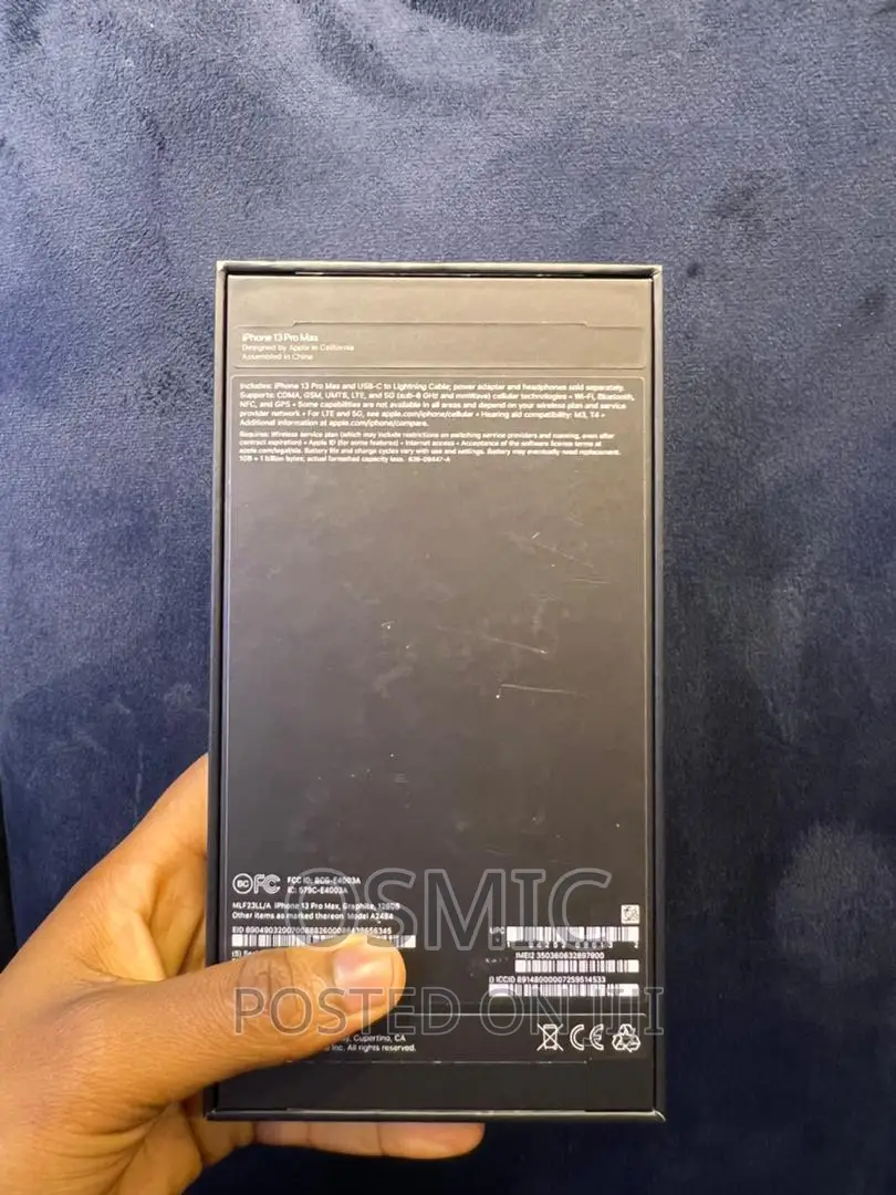 New Apple iPhone 13 Pro Max 128 GB Gray
