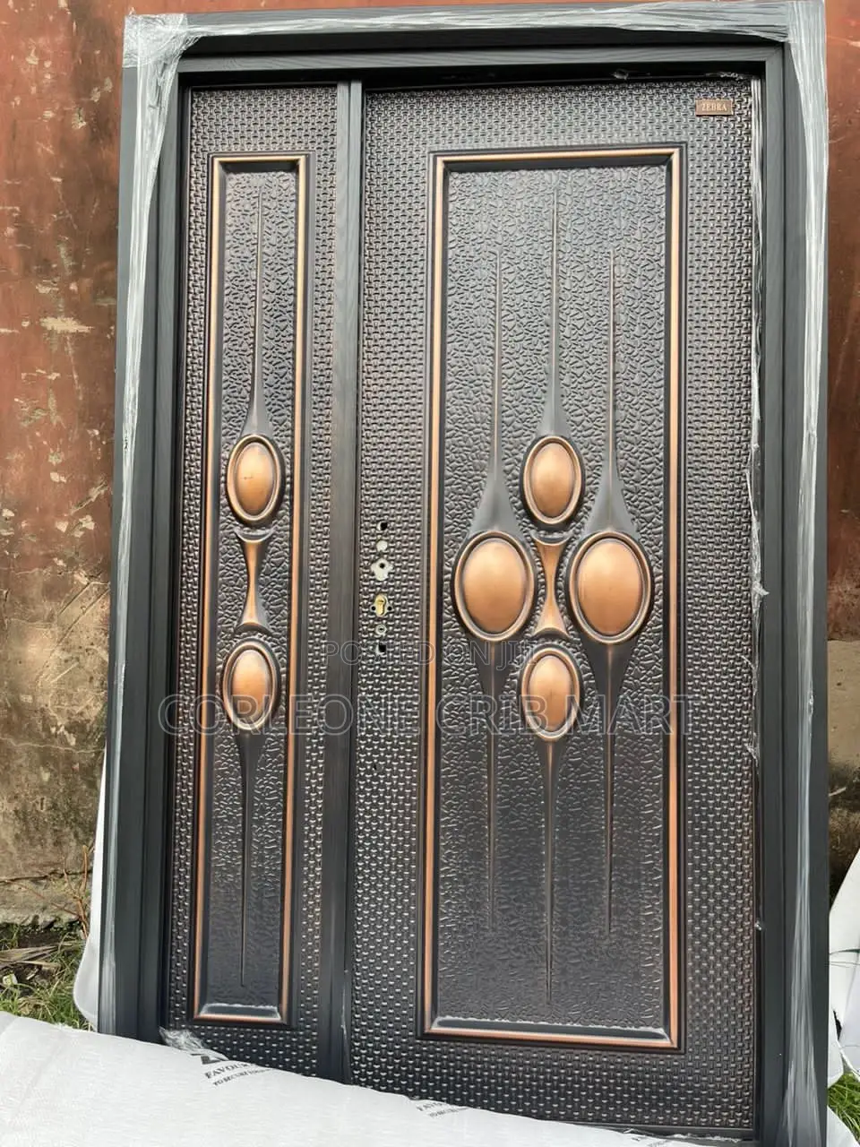 4 Crystal Ball Security Front Door